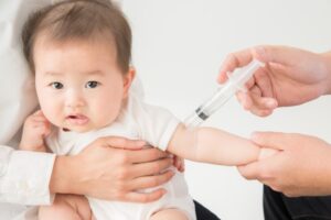 4月から四種混合ワクチンが生後2か月からになります！
